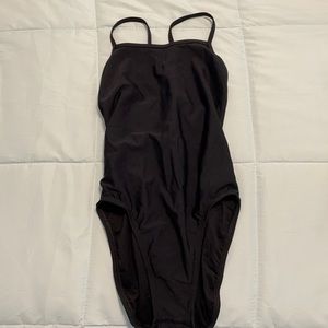 Jolyn Black Tie Back Onesie. Size 28.